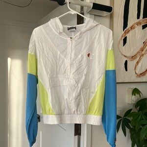Champion Quarter Zip Windbreaker